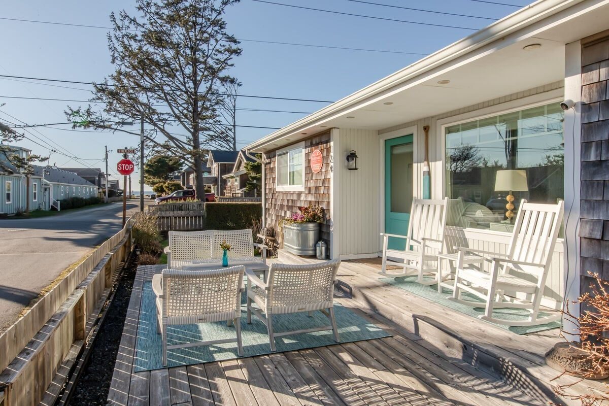 Beach Blessing front deck